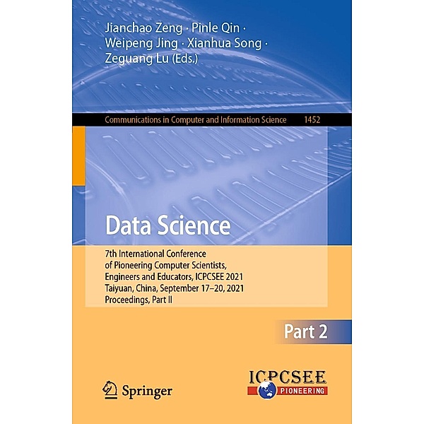 Data Science / Communications in Computer and Information Science Bd.1452