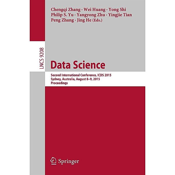 Data Science / Lecture Notes in Computer Science Bd.9208