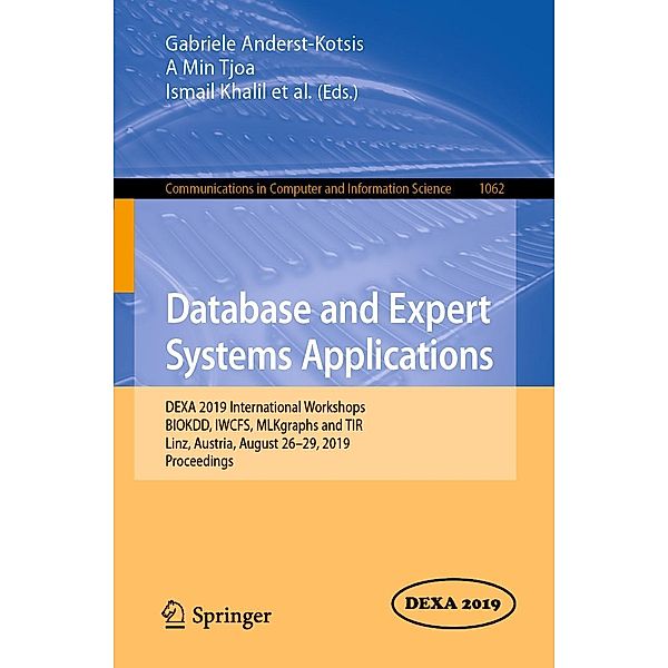 Database and Expert Systems Applications / Communications in Computer and Information Science Bd.1062