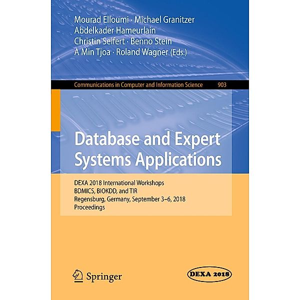 Database and Expert Systems Applications / Communications in Computer and Information Science Bd.903