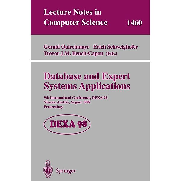 Database and Expert Systems Applications, DEXA 1998