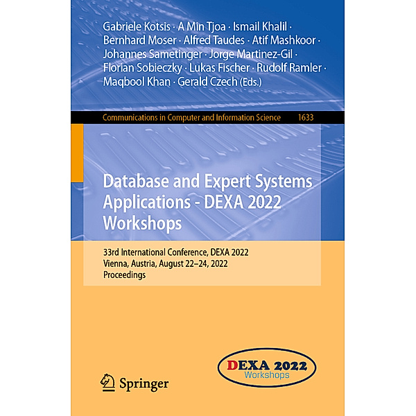 Database and Expert Systems Applications - DEXA 2022 Workshops