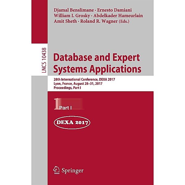 Database and Expert Systems Applications / Lecture Notes in Computer Science Bd.10438