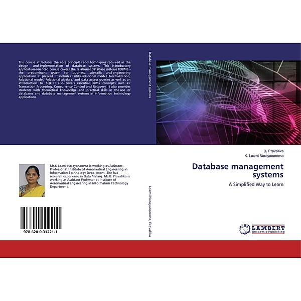 Database management systems, K. Laxmi Narayanamma