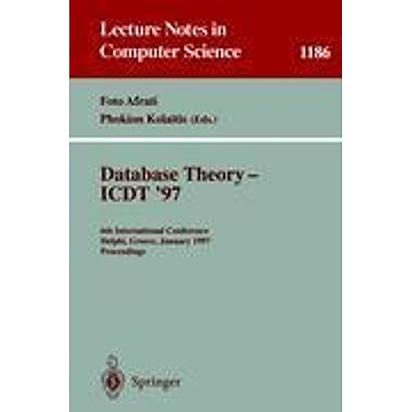 Database Theory - ICDT '97