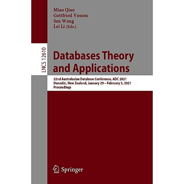 Databases Theory and Applications / Lecture Notes in Computer Science Bd.12610