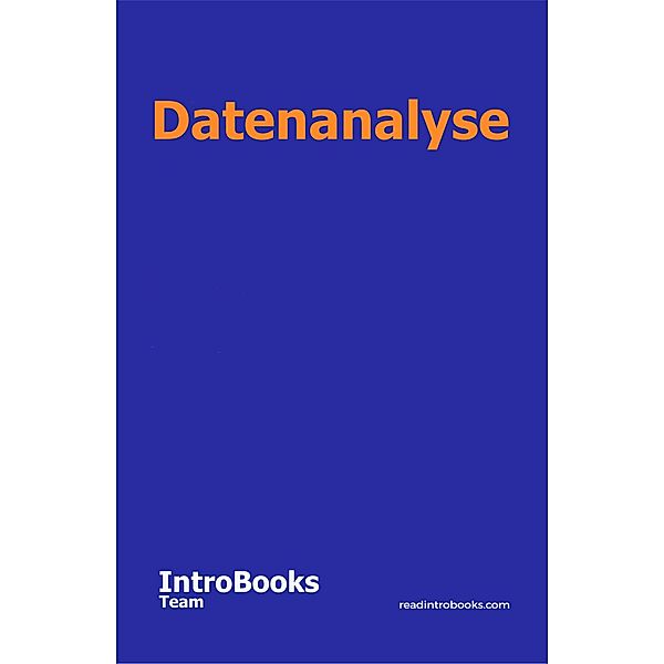 Datenanalyse, IntroBooks Team
