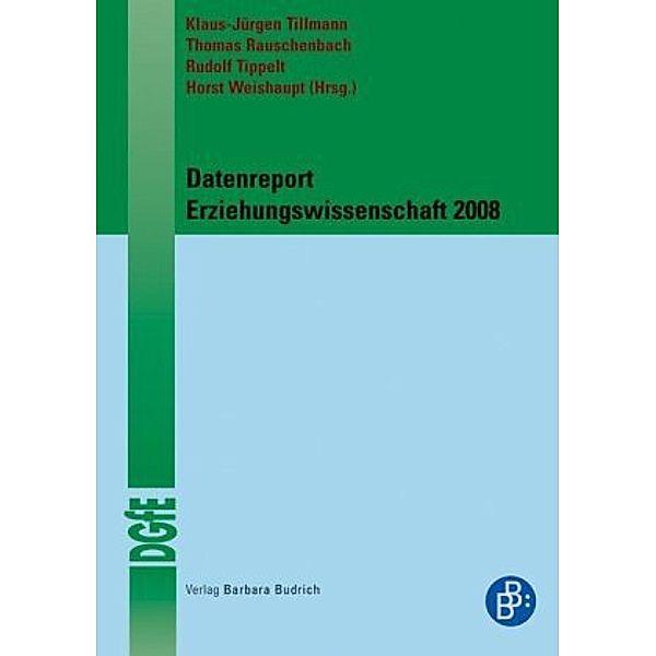 Datenreport Erziehungswissenschaft 2008