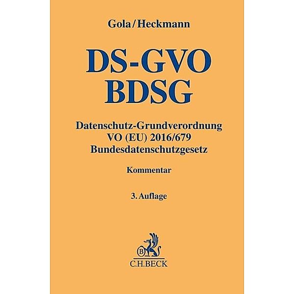 Datenschutz-Grundverordnung VO (EU) 2016/679, Bundesdatenschutzgesetz