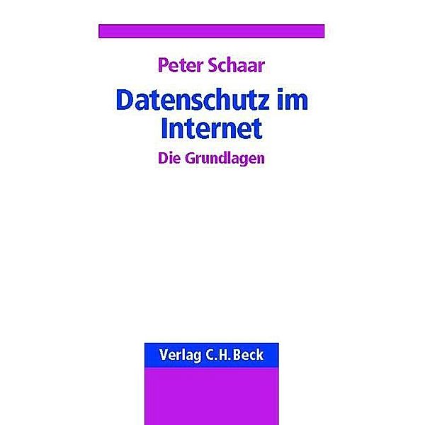 Datenschutz im Internet, Peter Schaar
