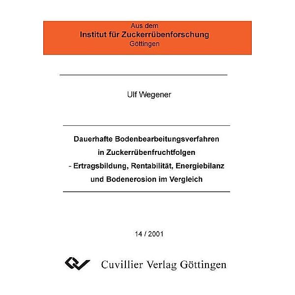 Dauerhafte Bodenbearbeitungsverfahren in Zuckerrübenfruchtfolgen