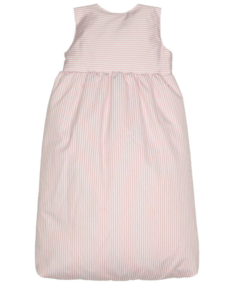 Daunen-Schlafsack TAVOLINCHEN BABY gestreift in rosa weiß kaufen