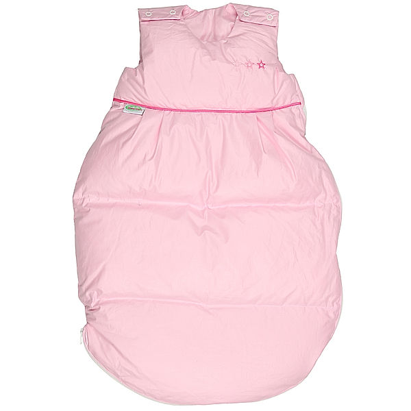 Odenwälder Daunen-Schlafsack THERMO-NEST® mit Sternchen in rosa