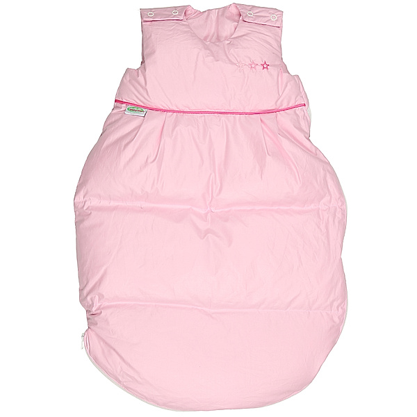 Odenwälder Daunen-Schlafsack THERMO-NEST® mit Sternchen in rosa