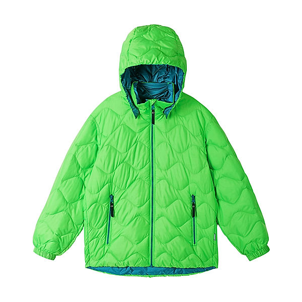 Reima Daunen-Steppjacke FOSSILA in neon green