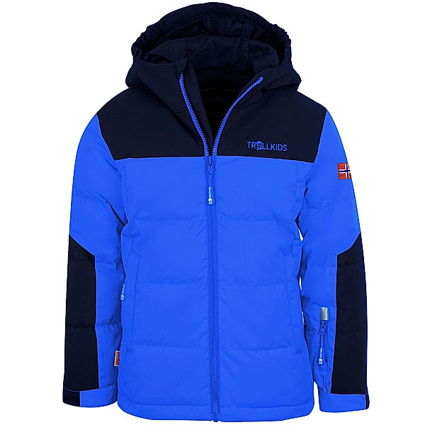 TROLLKIDS Daunenjacke KIDS 1VIK in medium blue/navy