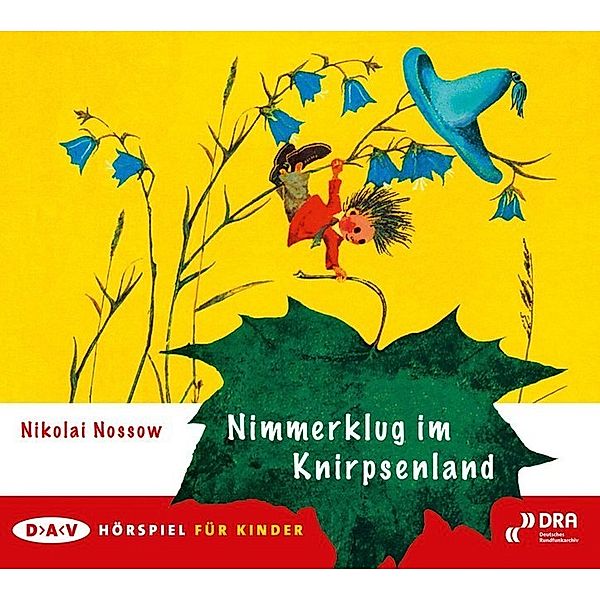 DAV Hörspiel für Kinder - Nimmerklug im Knirpsenland,1 Audio-CD, Nikolai Nossow