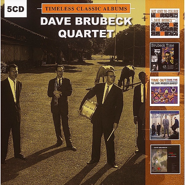 Dave Brubeck Quartet, 5 CDs, Dave Brubeck