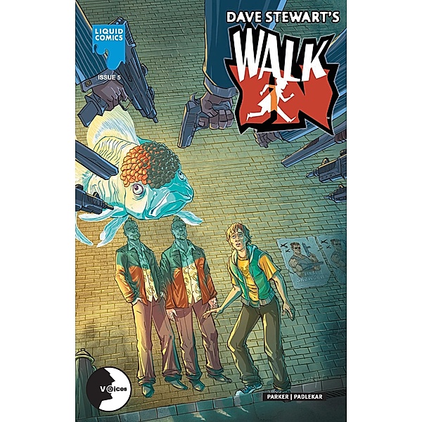 DAVE STEWART: WALK-IN, Issue 5 / Liquid Comics, Jeff Parker