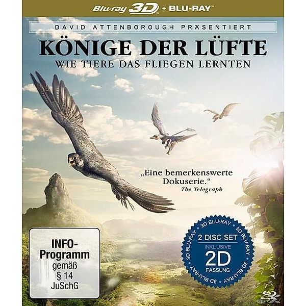 David Attenborough: Könige der Lüfte - 2 Disc Bluray