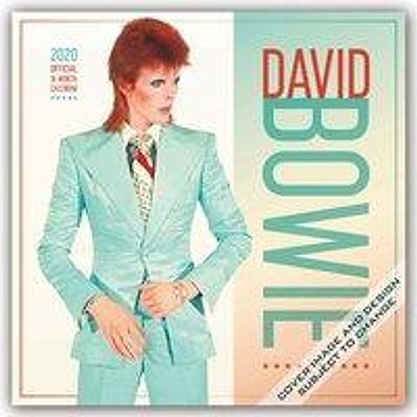 David Bowie 2020 - 16-Monatskalender, David Bowie