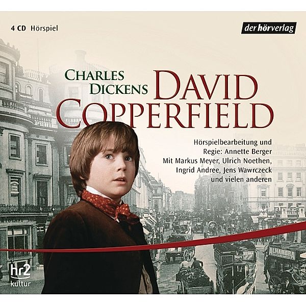 David Copperfield, 4 Audio-CDs, Charles Dickens