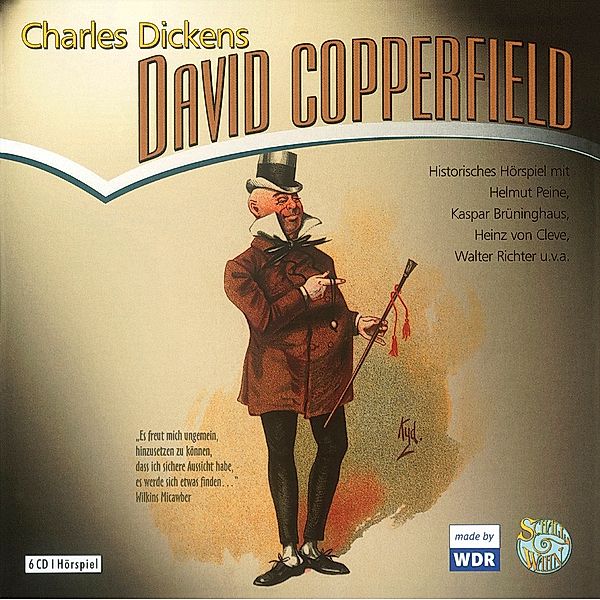 David Copperfield, 6 Audio-CDs, Charles Dickens