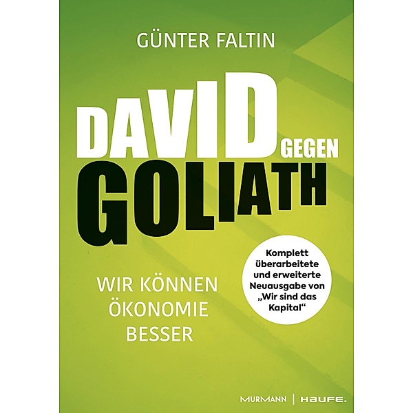 DAVID gegen GOLIATH / Professional Publishing for Future and Innovation, Günter Faltin