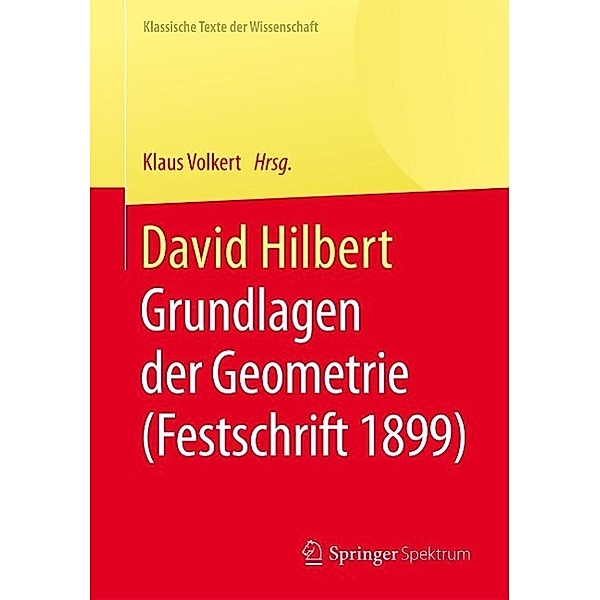 David Hilbert / Klassische Texte der Wissenschaft
