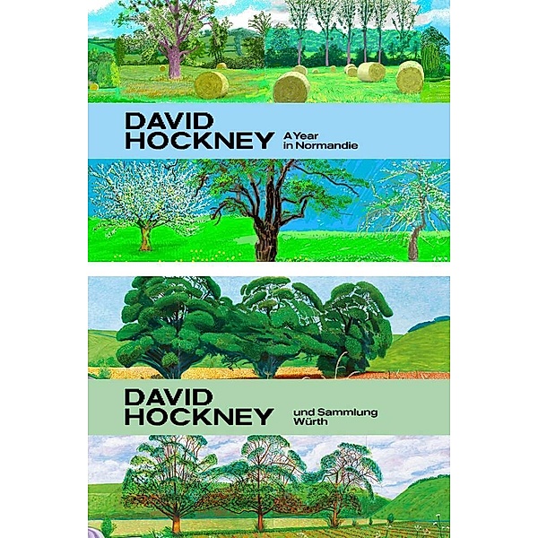 David Hockney A Year in Normandie und Sammlung Würth, 2 Teile, David Hockney, Cécile Debray, Marco Livingstone, C. Sylvia Weber