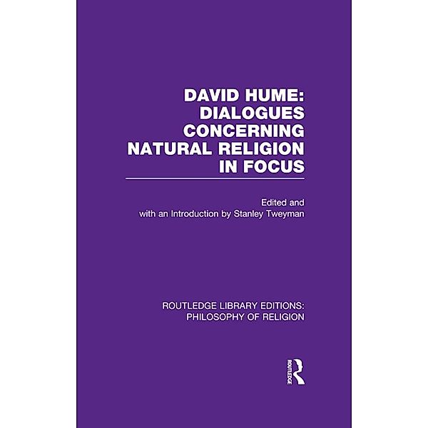 David Hume: Dialogues Concerning Natural Religion In Focus