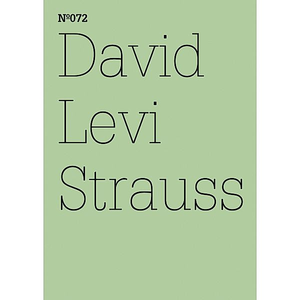 David Levi Strauss, David Levi Strauss