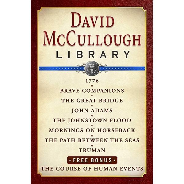 David McCullough Library E-book Box Set, David McCullough