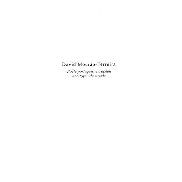 David Mourao-Ferreira / Hors-collection, Da Silva Lucia