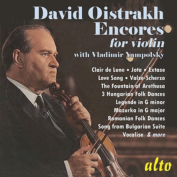 David Oistrakh: Encores, David Oistrach, Vladimir Yampolsky