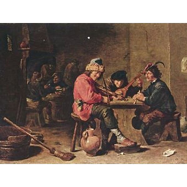 David Teniers d. J. - Drei musizierende Bauern - 2.000 Teile (Puzzle)