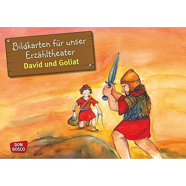 David und Goliat, Kamishibai Bildkartenset, Susanne Brandt, Klaus-Uwe Nommensen