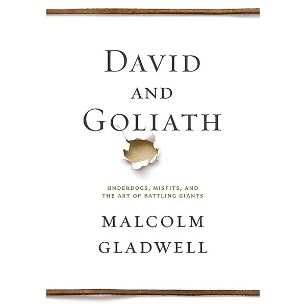 David und Goliath, englische Ausgabe, Malcolm Gladwell