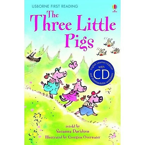 Davidson, S: The Three Little Pigs [Book with CD], Susanna Davidson