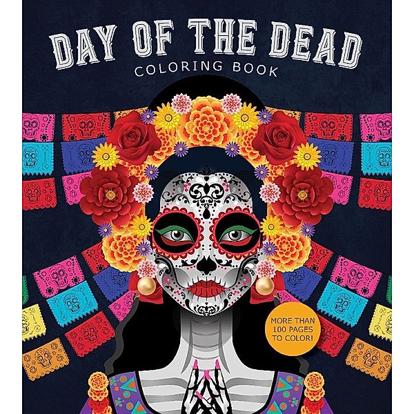 Day of the Dead Coloring Book, Editors of Chartwell Books