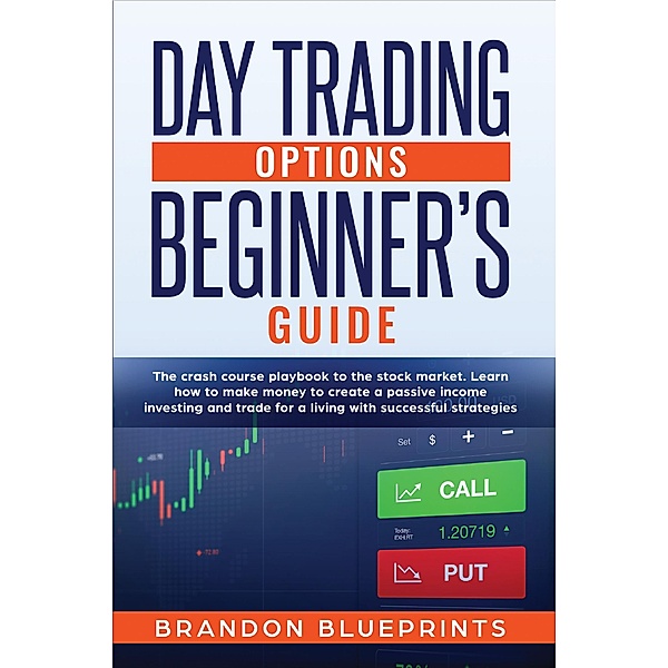 Day Trading Options Beginners Guide: the crash course playbook to the stock market. learn how to make money to create a passive income investing and trade for a living with successful strategies, Brandon Blueprints