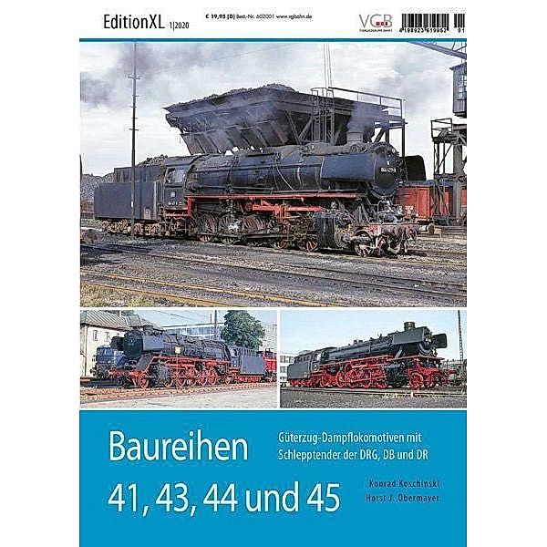 DB  Baureihen 41, 43, 44 und 45
