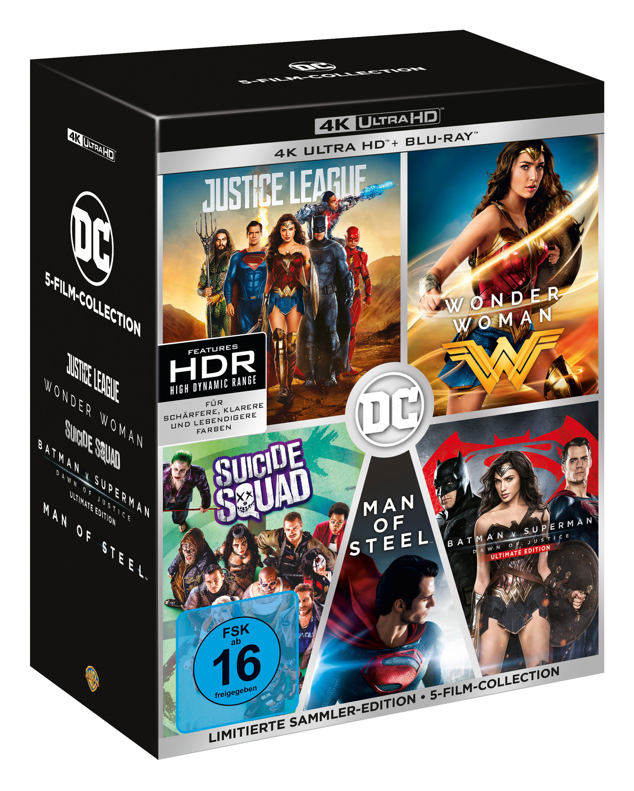 DC Collection 5 Filme 4K Ultra HD Film bei Weltbild.de bestellen
