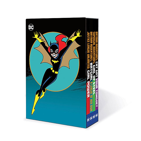 DC Comics: Girls Unite! Box Set, m. 4 Buch, Various