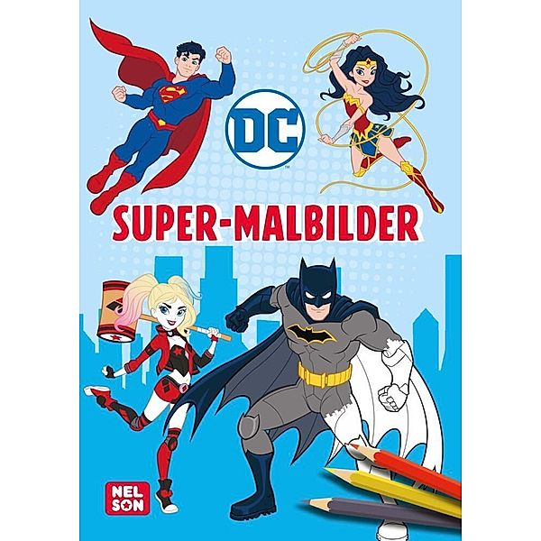 DC Superhelden: Super-Malbilder