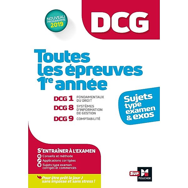 DCG : Toutes les épreuves de 1ère année du DCG 1, 8, 9 - sujets et exos 2022-2023 / LMD collection Expertise comptable, Alain Burlaud, Françoise Rouaix, Marie Teste, Jean-Louis Echeviller, Jean-François Soutenain, David Balny, Caroline Trevisan