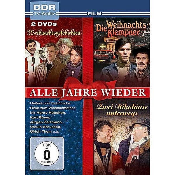 DDR-Archiv: Alle Jahre wieder DDR TV-Archiv, Alle Jahre wieder, 2 DVDs