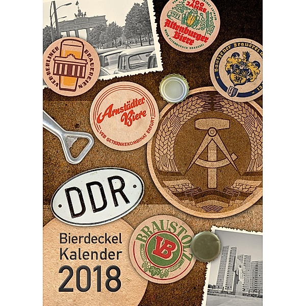 DDR Bierdeckelkalender 2018