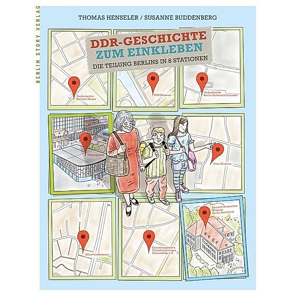 DDR-Geschichte zum Einkleben, Thomas Henseler, Susanne Buddenberg