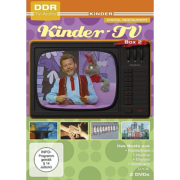 DDR-Kinder-TV - Box 2, Ddr TV-Archiv